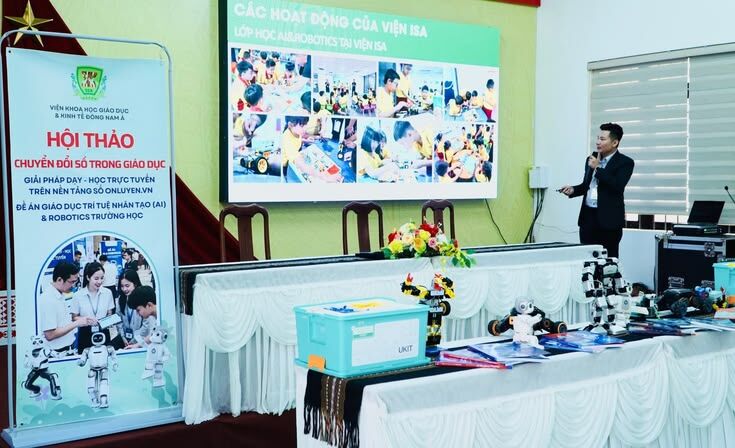 BUÔN HỒ TRIỂN KHAI GIẢI PHÁP GIÁO DỤC AI & ROBOTICS TRONG TRƯỜNG HỌC