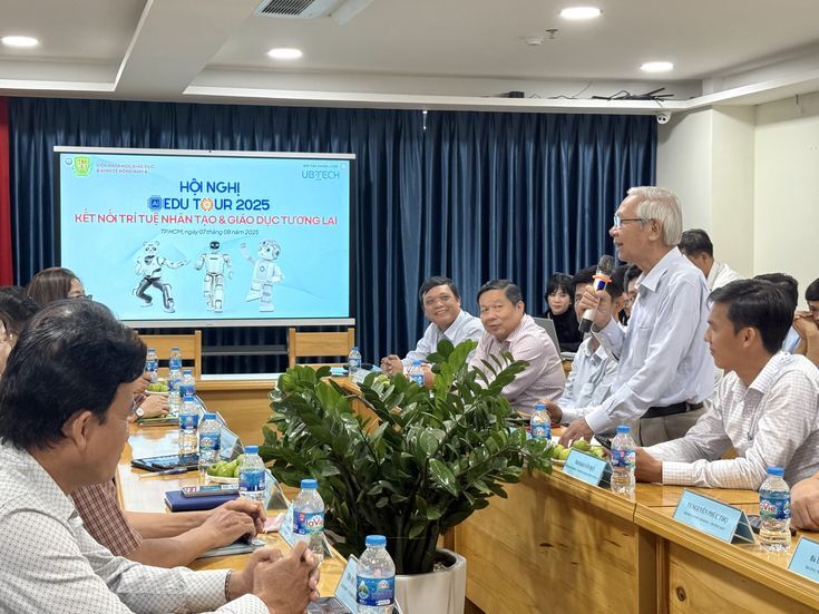Hội thảo “AI Edu Tour 2025 - Kết nối Trí tuệ nhân tạo và Giáo dục tương lai”