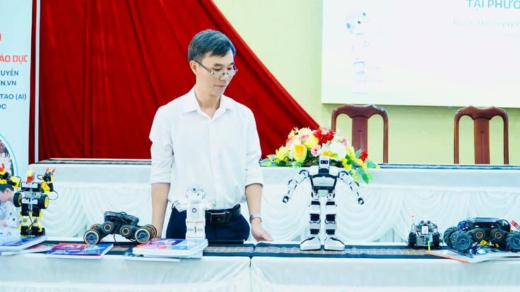 BUÔN HỒ TRIỂN KHAI GIẢI PHÁP GIÁO DỤC AI & ROBOTICS TRONG TRƯỜNG HỌC